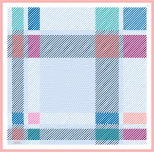 Armine Paxton Fancy Silk Scarf #31