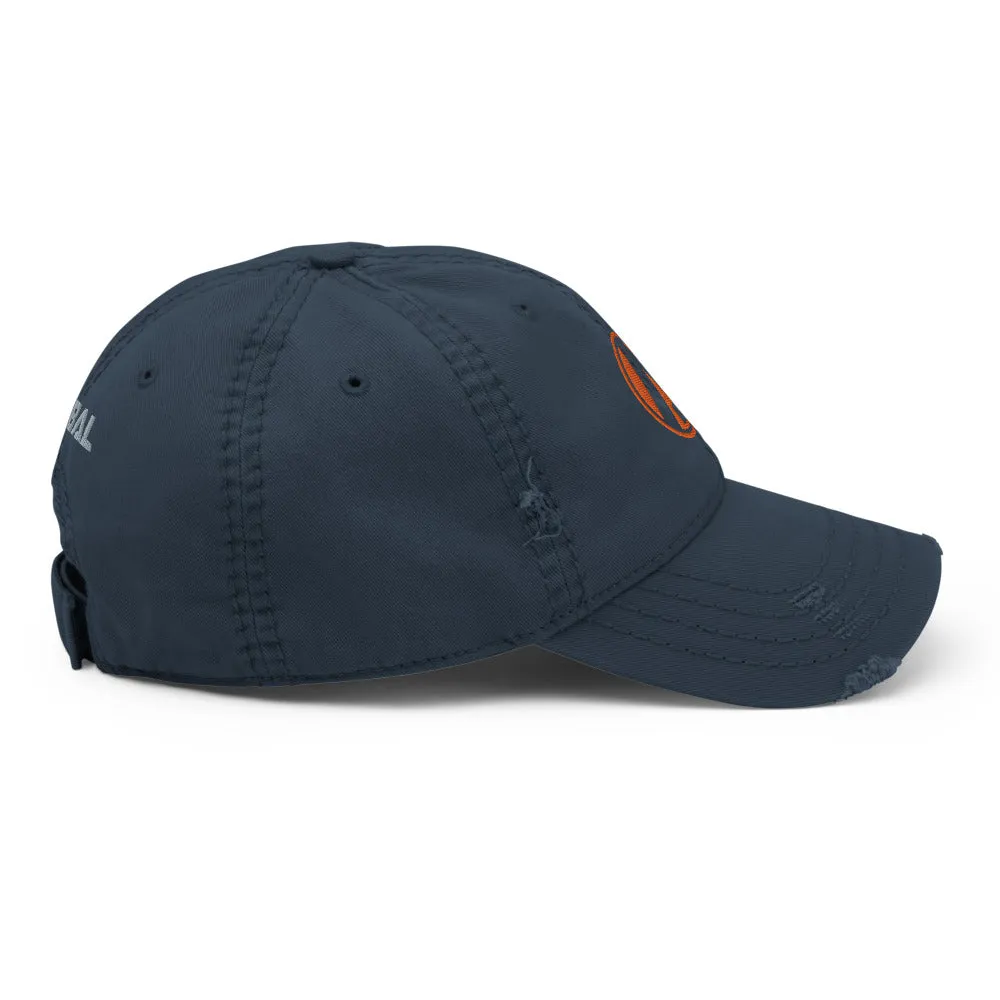 ATIBAL DISTRESSED BALL CAP