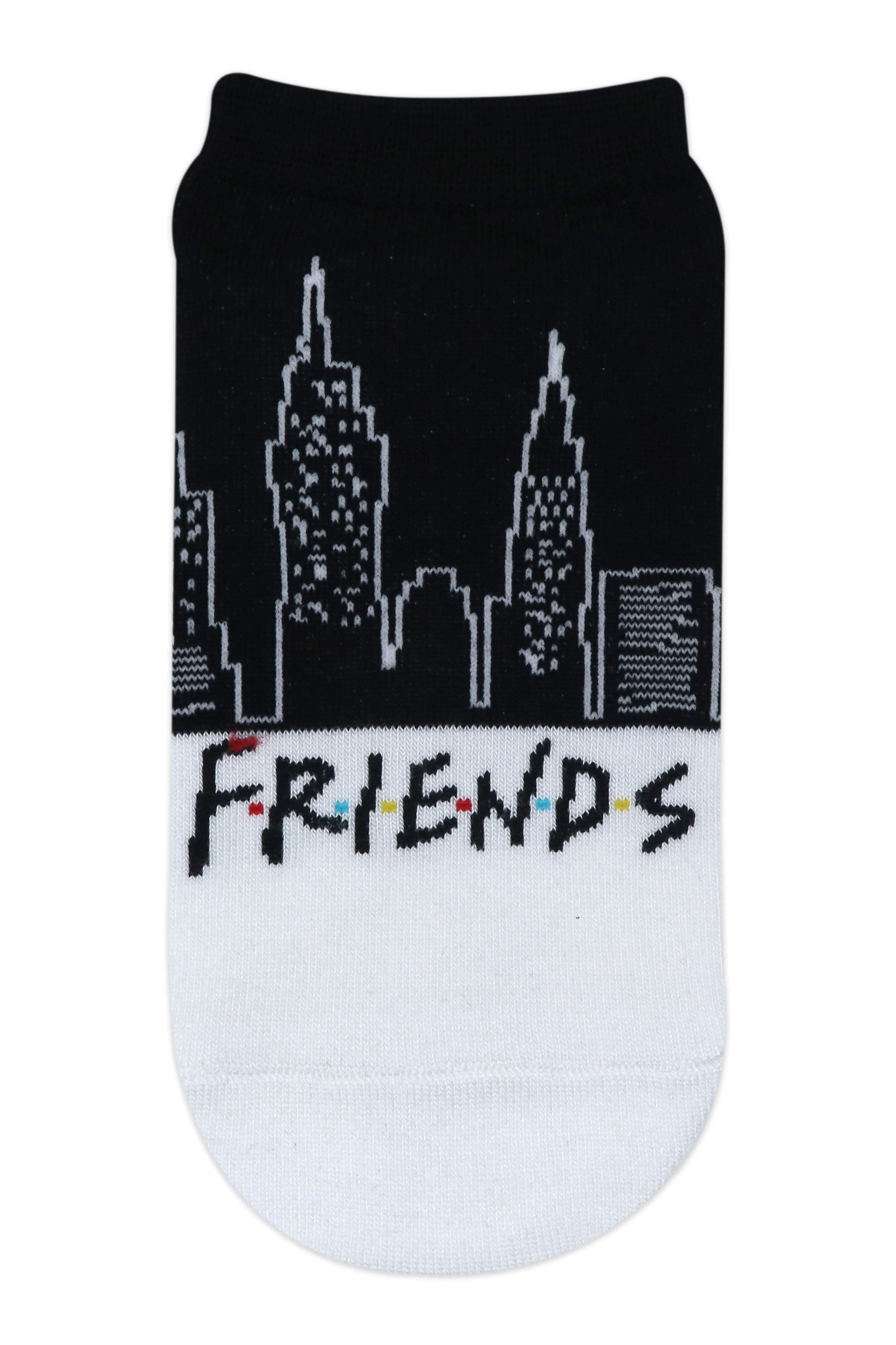 Balenzia x Friends Friends Logo Lowcut Socks for Women(Pack of 2 Pairs/1U) - Black