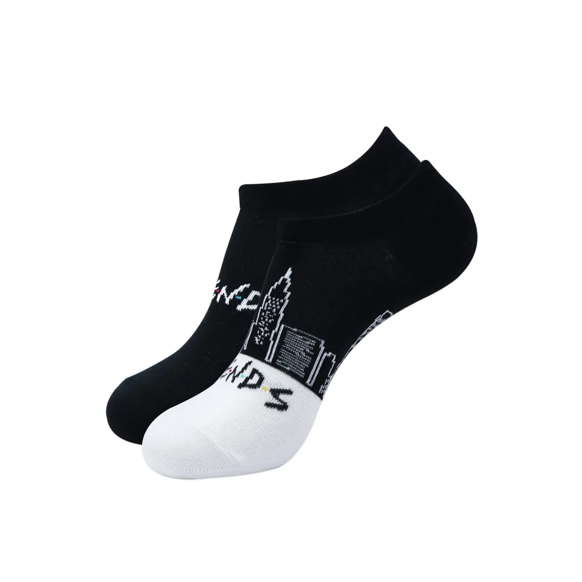 Balenzia x Friends Friends Logo Lowcut Socks for Women(Pack of 2 Pairs/1U) - Black