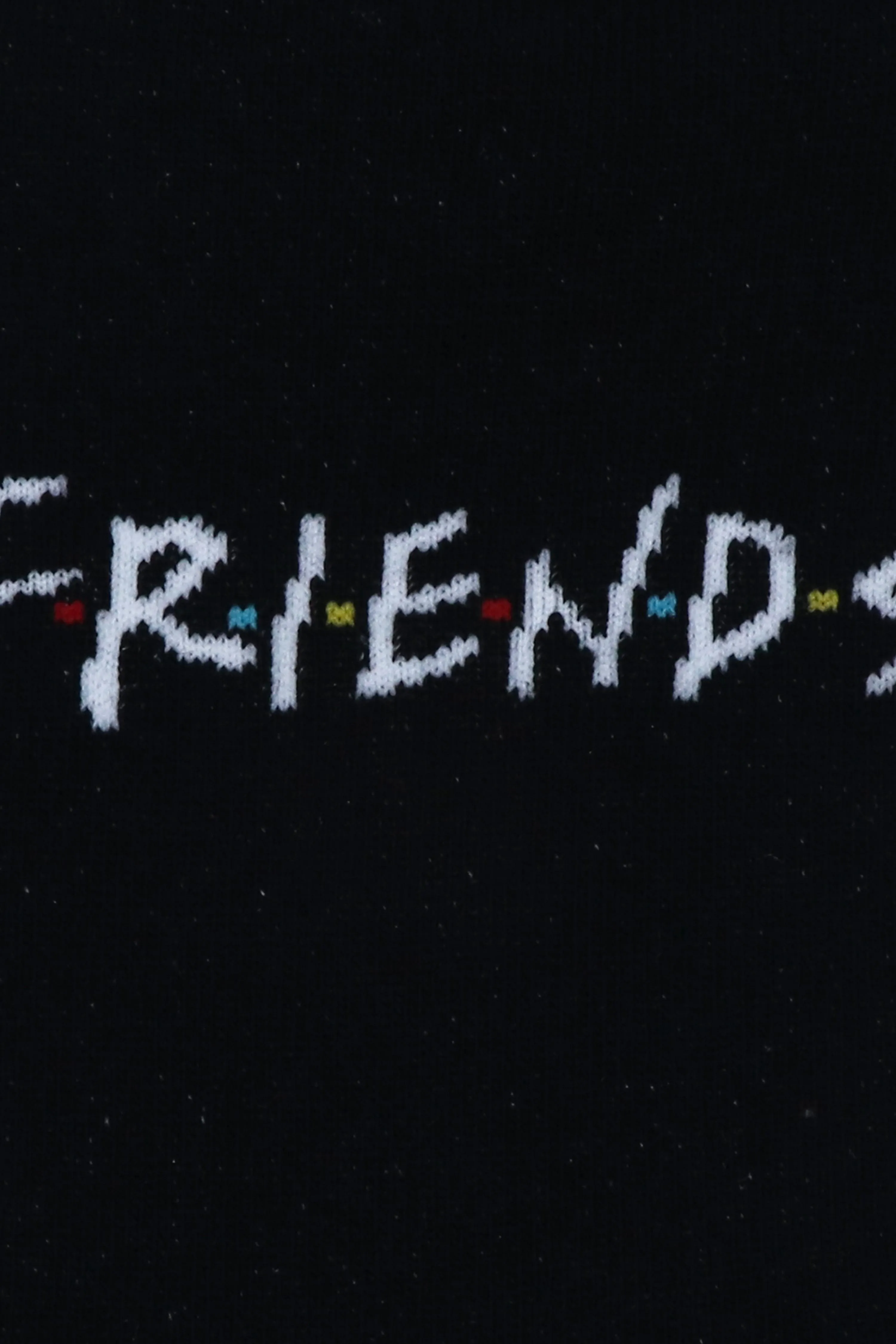 Balenzia x Friends Friends Logo Lowcut Socks for Women(Pack of 2 Pairs/1U) - Black