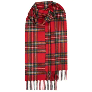 Bowhill Lambswool Scarf - Stewart Royal Modern