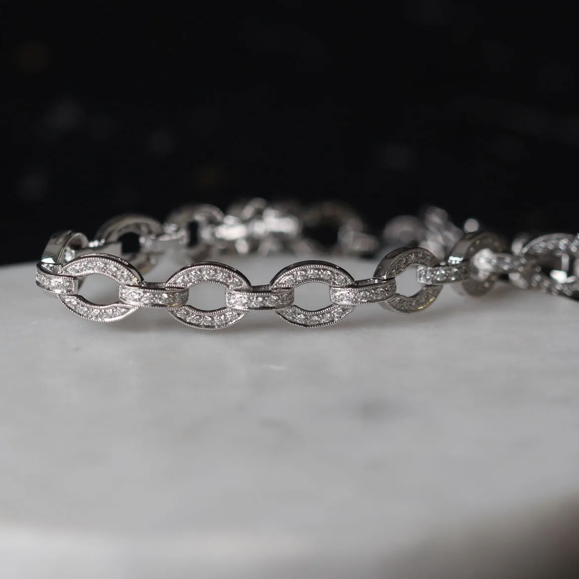 Diamond Links Bracelet