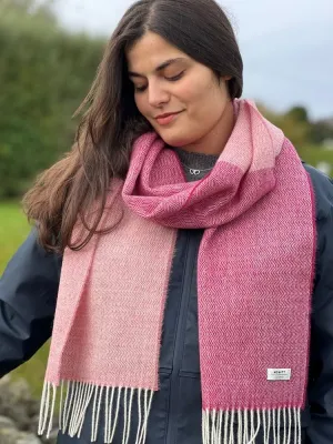 Lambswool Scarf – Glam Wave - McNutt of Donegal