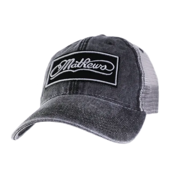 Mathews Black Stamp Cap