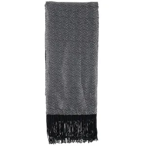Mens Keter Silk Scarf With Fur