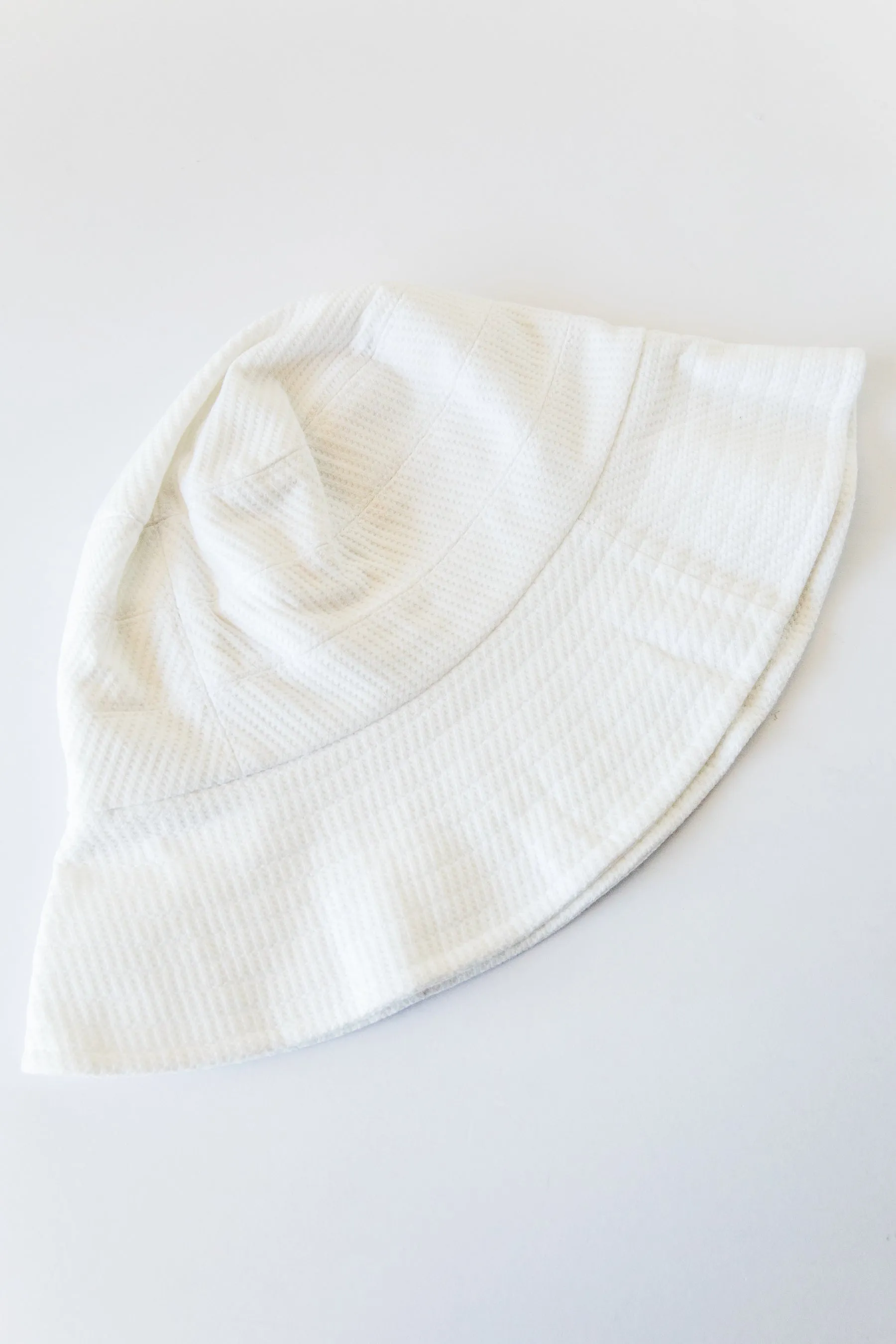 Milk Waffle Bucket Hat