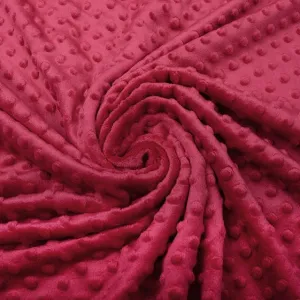 Minky - Deep Red