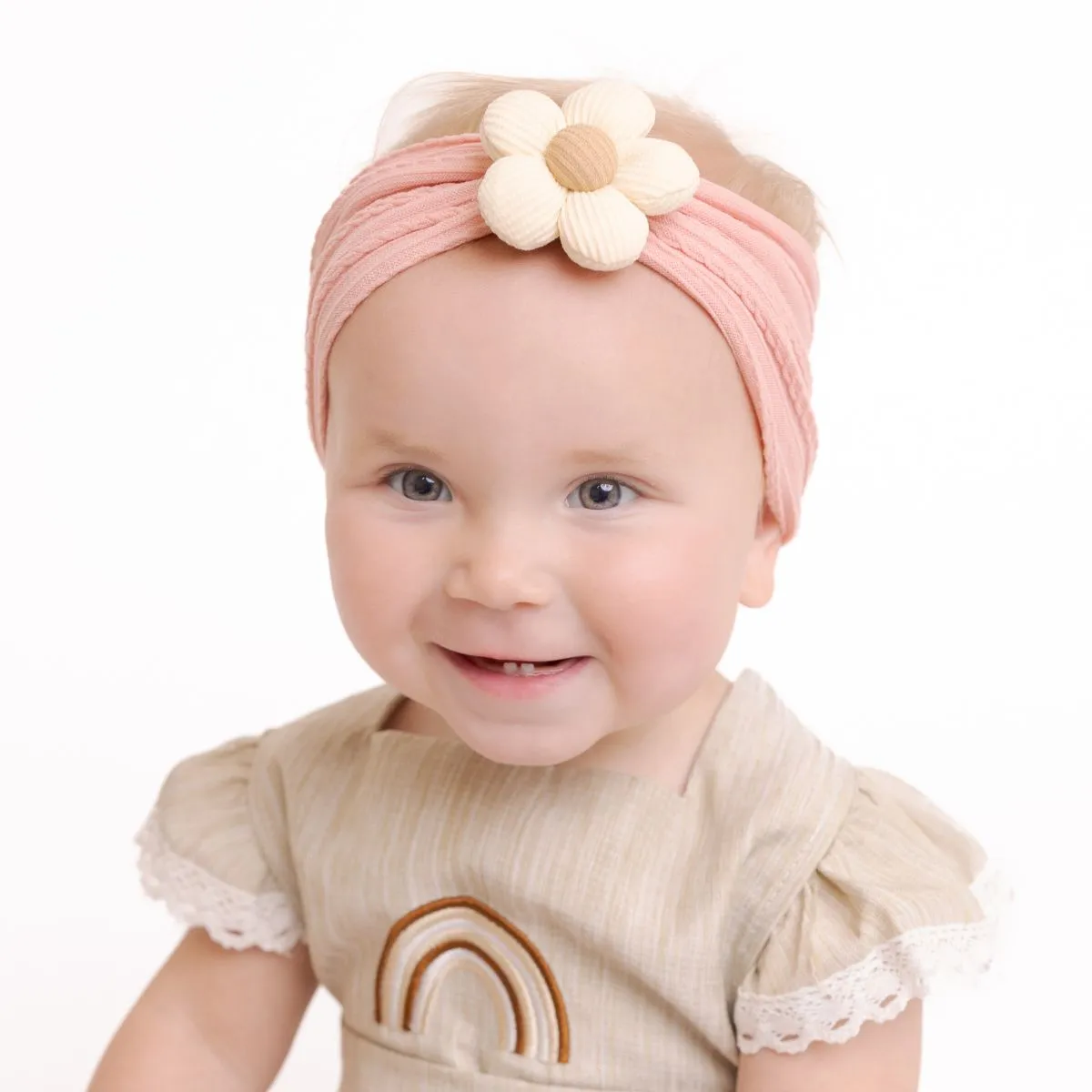 Puff Flower Headbands