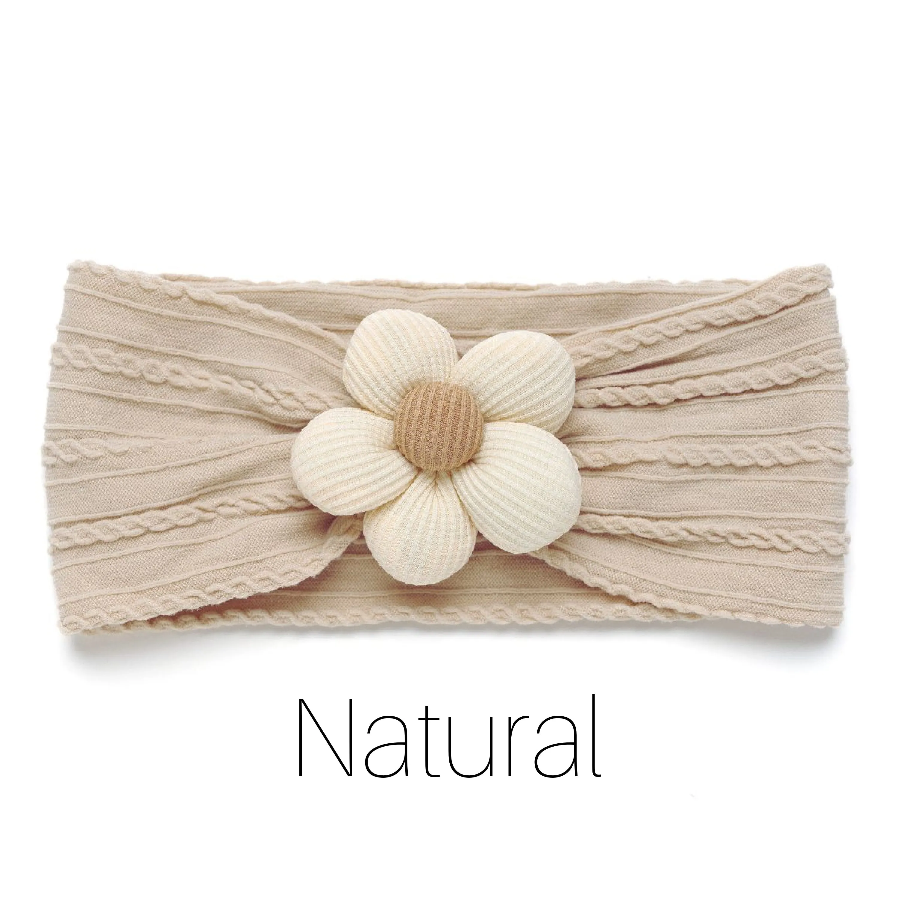 Puff Flower Headbands