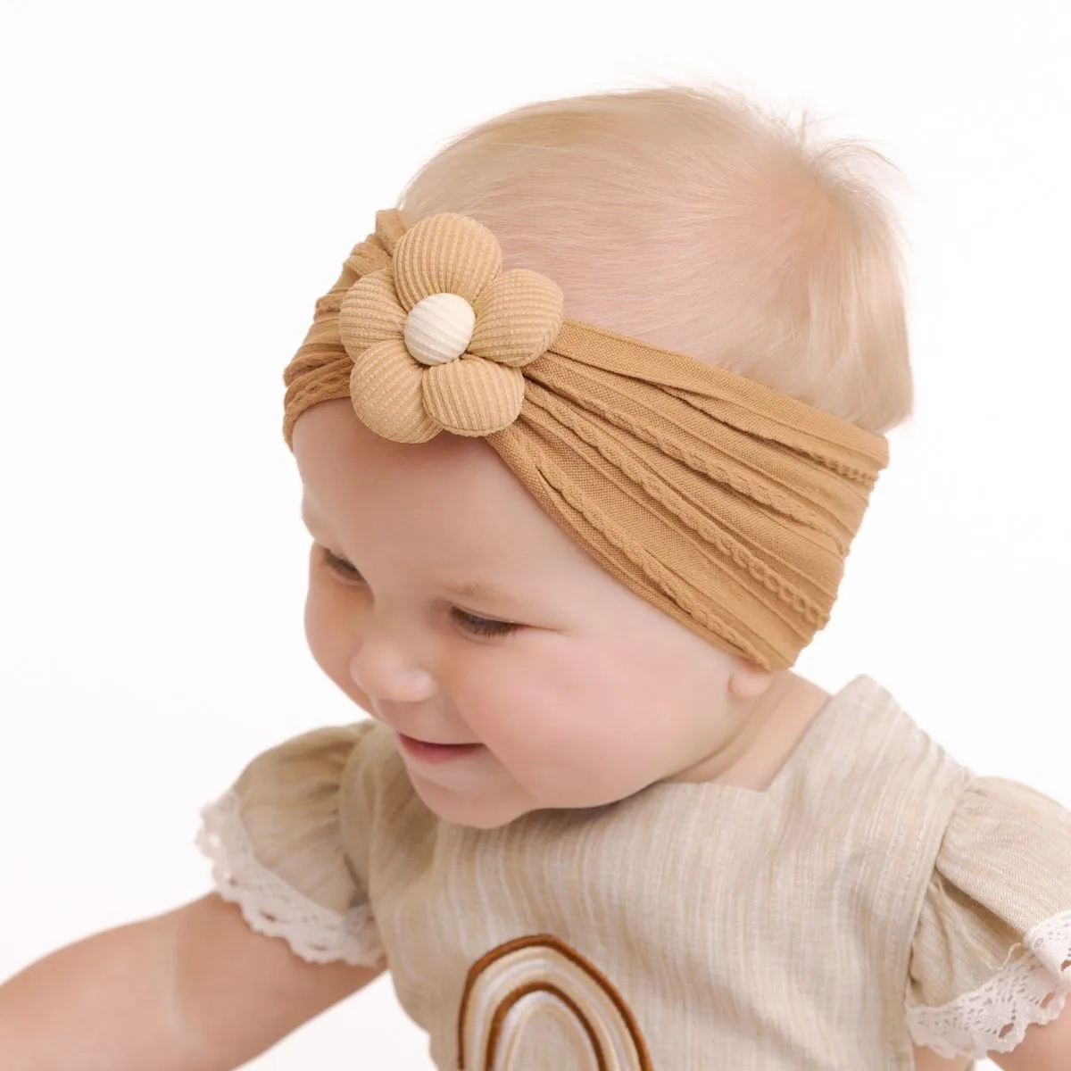 Puff Flower Headbands