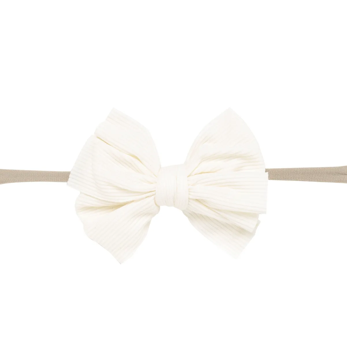 Reeva Bow Skinny Nylon Headband - 17 colors