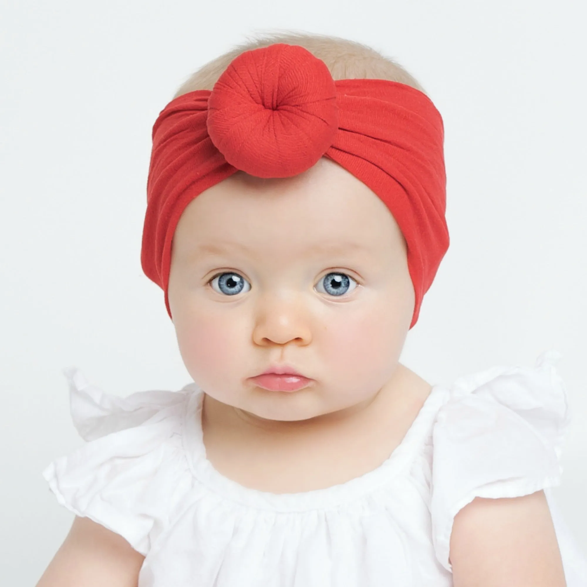 Round Knot Turban - Red