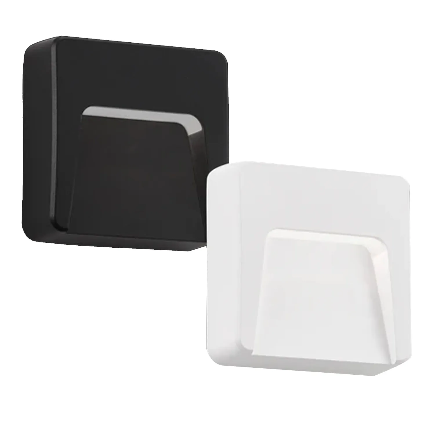 Sole one Way LED Step Light CCT 1.5w Black and White