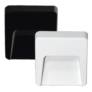 Sole one Way LED Step Light CCT 1.5w Black and White