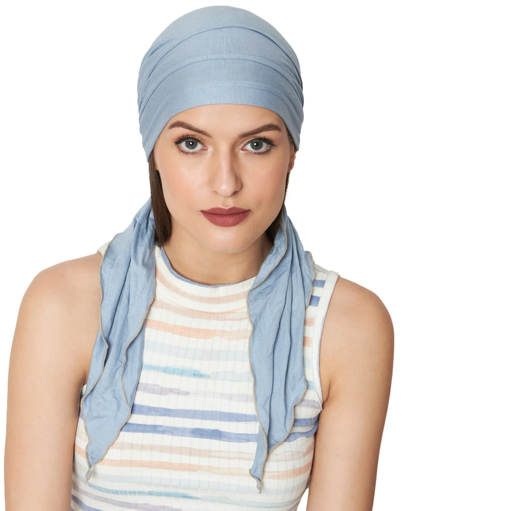 Women's Bamboo Pre Tied Head Scarves For Chemo Hair Loss
