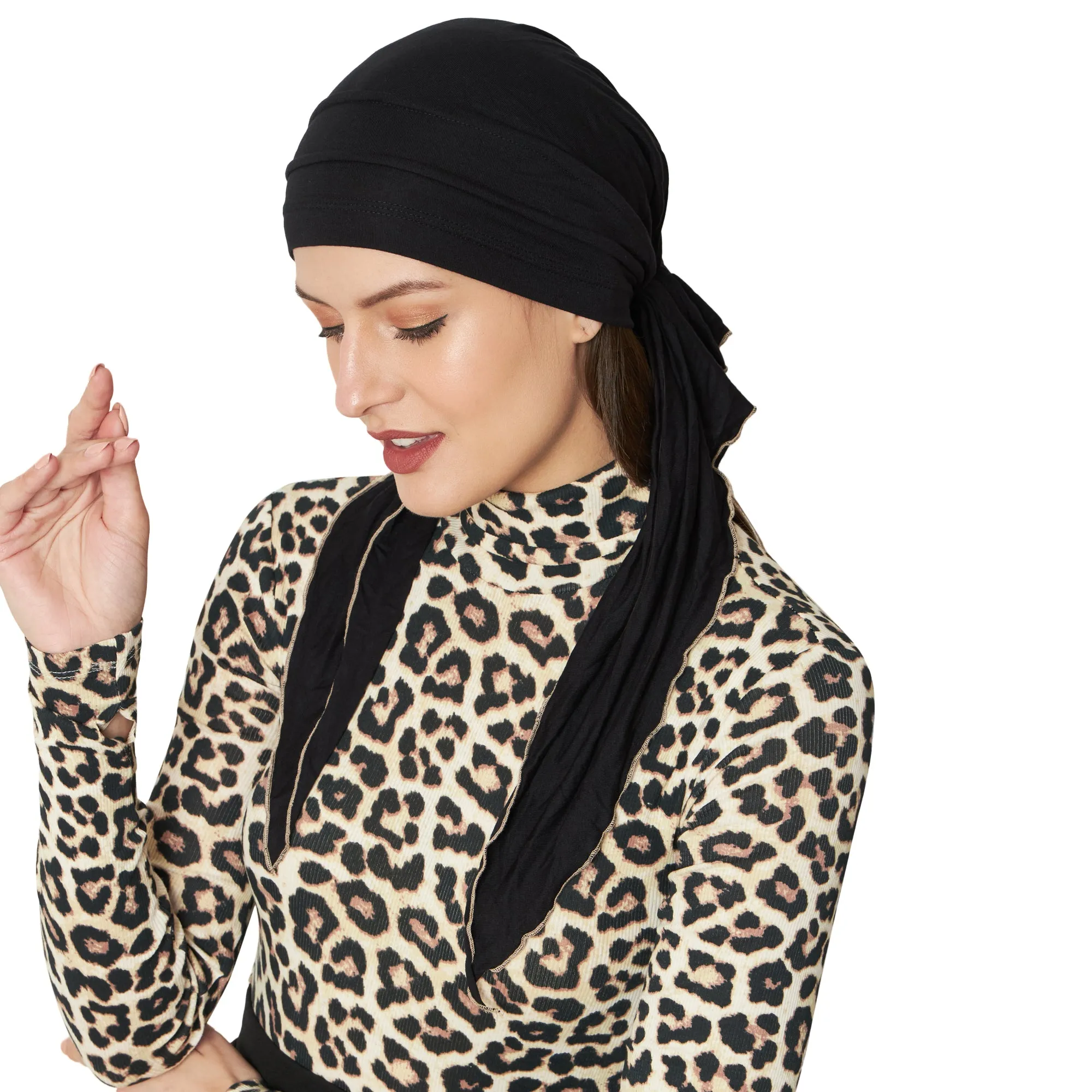 Women's Bamboo Pre Tied Head Scarves For Chemo Hair Loss