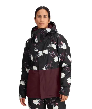 Women's Freedom Insulated Jacket - TNF Black Winter Flowers Print/Alpine Plum