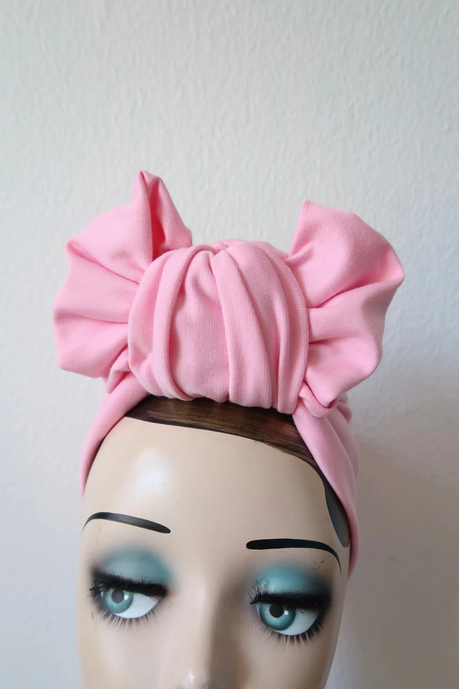 WORKWEAR KNOT Vintage Style Pre-tied Headband in 9 Colours (made to order)